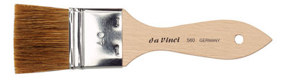 Immagine di Pennellessa Da Vinci serie 560 in pelo di bue chiaro