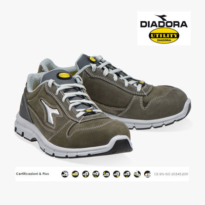 Immagine di Scarpe antinfortunistiche Diadora RUN LOW S3 SRC ESD