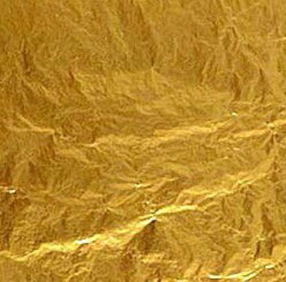Immagine di Oro vero doppio spessore colore giallo in foglia 22 KT