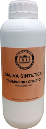 Immagine di Saliva Sintetica in soluzione (ammonio citrato tribasico) Confezione Lt. 1