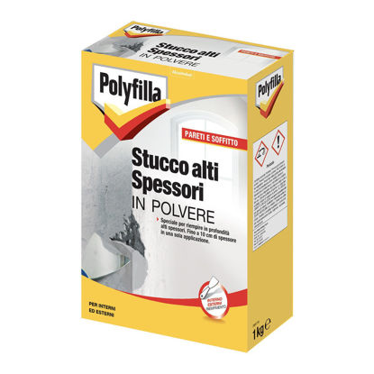 Immagine di Polyfilla stucco alti spessori in polvere kg 1