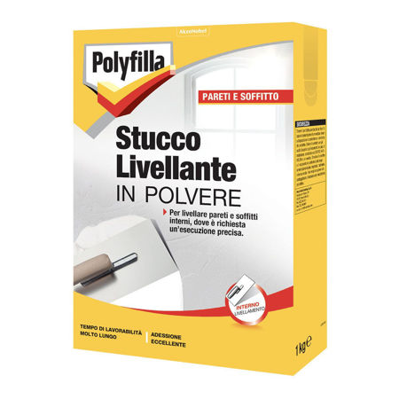 Immagine di Polyfilla stucco livellante in polvere kg 1
