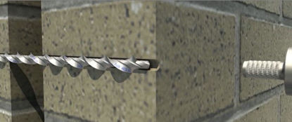 Immagine di IMAR Twist perni elicoidali INOX per il consolidamento a secco